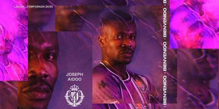 Joseph Aidoo joins Real Valladolid on loan from Celta Vigo