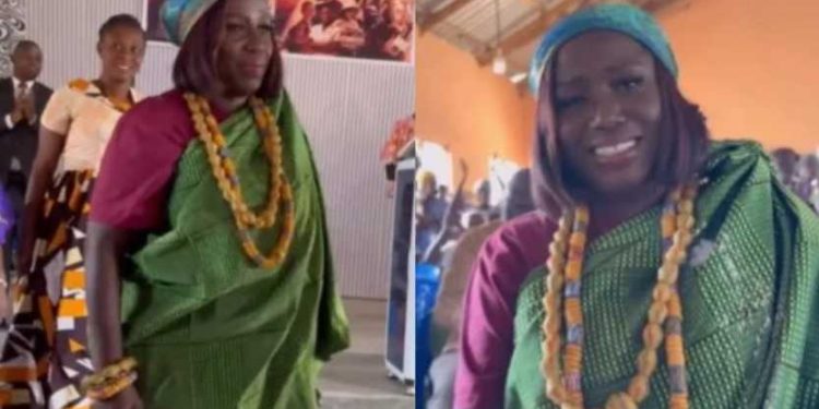 Diana Hamilton installed as ‘Nkosuohenmaa’ in Oti Region