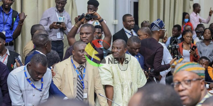 MPs to hold vetting in new venue after chaos leaves old venue in ruins