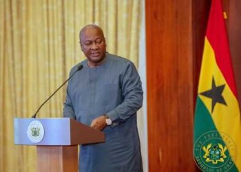 Mahama swears in constitutional review committee members