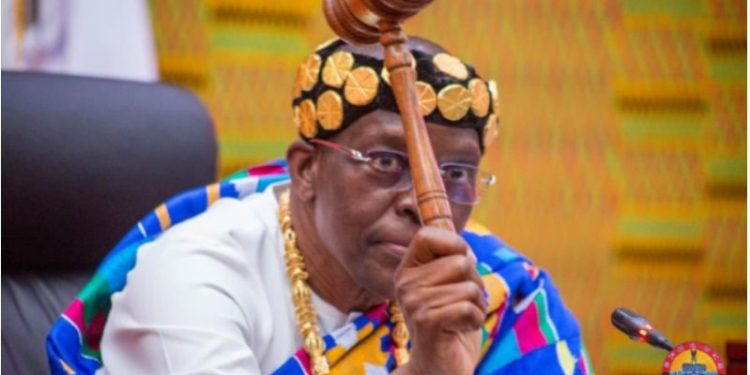 Be prepared to bite the bullet if you’re involved in galamsey – Bagbin tells MPs