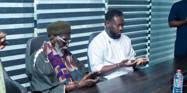 Chief Imam visits BOST to congratulate new CEO Afetsi Awoonor