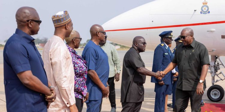 President Mahama returns to Ghana after Institutional Reforms Retreat