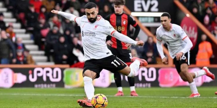 Salah double sends Liverpool nine points clear at Premier League summit