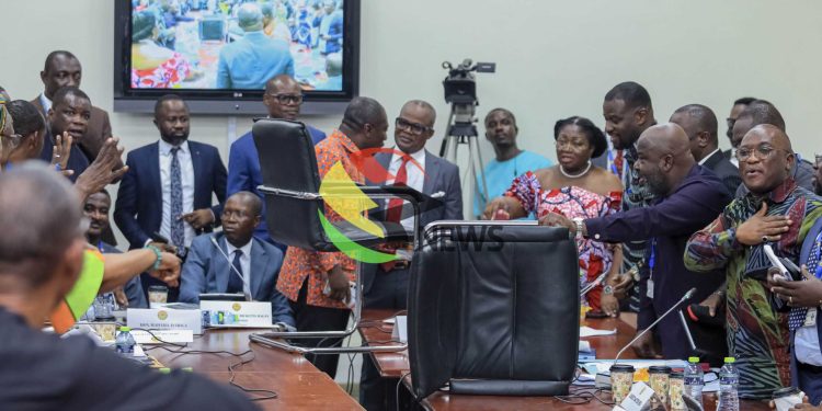 Minority MPs disregarded the authority of the Chairman – Ablakwa