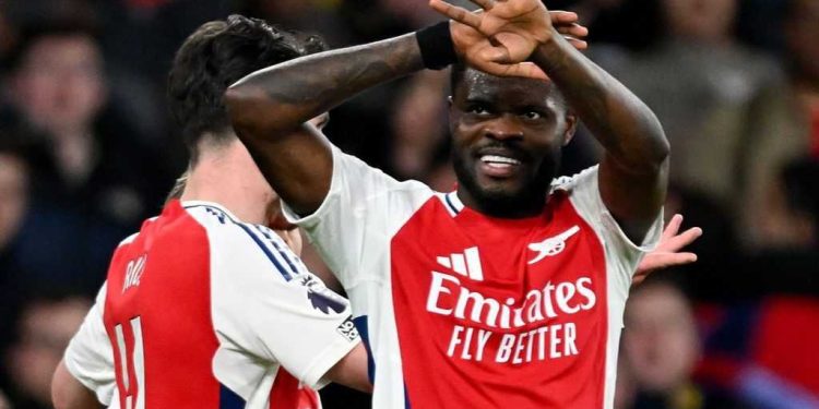 Thomas Partey inspires Arsenal to dominant win over Manchester City