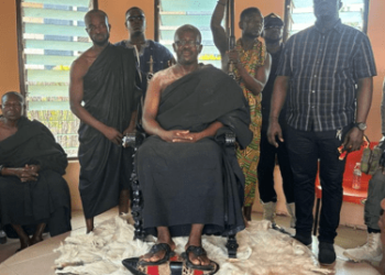Kwahumanhene, Daasebre Akuamoah Boateng III, enstooled in colourful ceremony