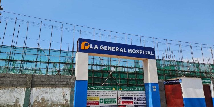 Work on La General Hospital project resumes