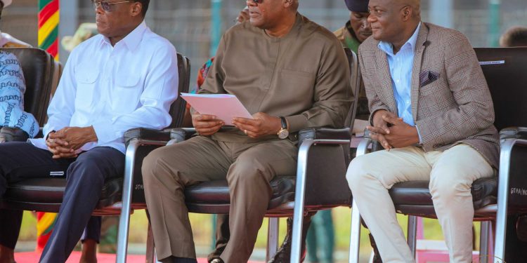 Photos: Mahama’s Thank You Tour to Western Region
