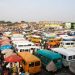 Commuters in Kumasi haggle over high transport fares with commercial drivers