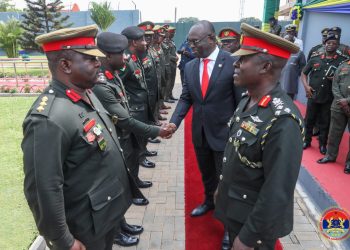 Defence Minister tours Burma Camp; promises to build on successes of predecessors