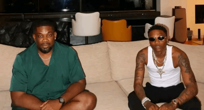Don Jazzy and Wizkid latest picture together generates excitement online months after spat