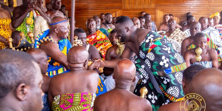 Ashanti Regional Minister Informs Otumfuo of Successful Removal of Illegal Miners from Offin Shelter Belt