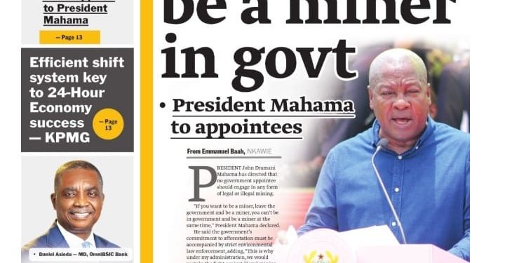 Newspaper Frontpages: Monday March 24, 2025