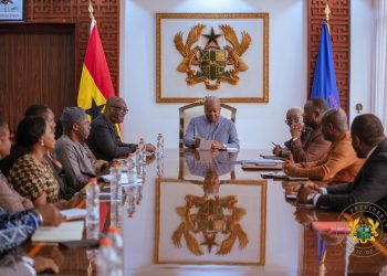 President Mahama engages in discussions with the Constitution Review Commission to gather input from various stakeholders