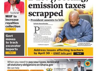 Newspaper Frontpages: Thursday April 3, 2025