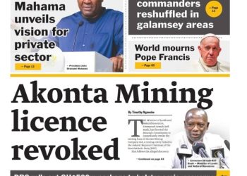 Newspaper Frontpages: Tuesday April 22, 2025