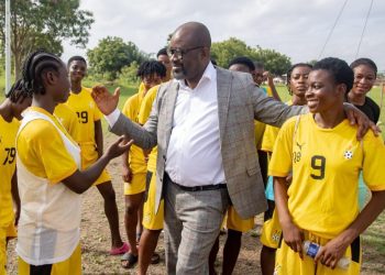 Prampram Camp: GFA President Kurt Okraku Rallies Behind Black Princesses