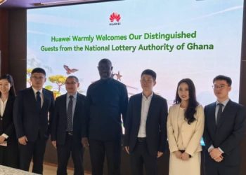 NLA Director-General Collaborates with Huawei, Genlot for Lottery Tech Upgrade