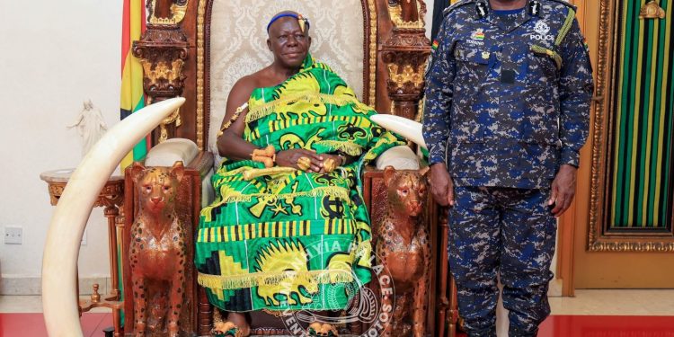IGP’s Bold Move: Tells Otumfuo He Visited Bawku Despite Intel Concerns