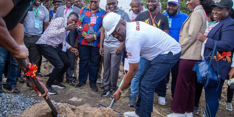 World Cup Legacy: GFA Advances 40-Bed Facility Construction in Prampram