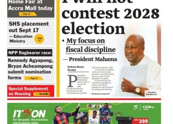 Newspaper Frontpages: Thursday August 28, 2025