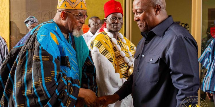 Otumfuo’s report on Bawku mediation apt; Disbursement of Bawku restoration fund soon – Mahama