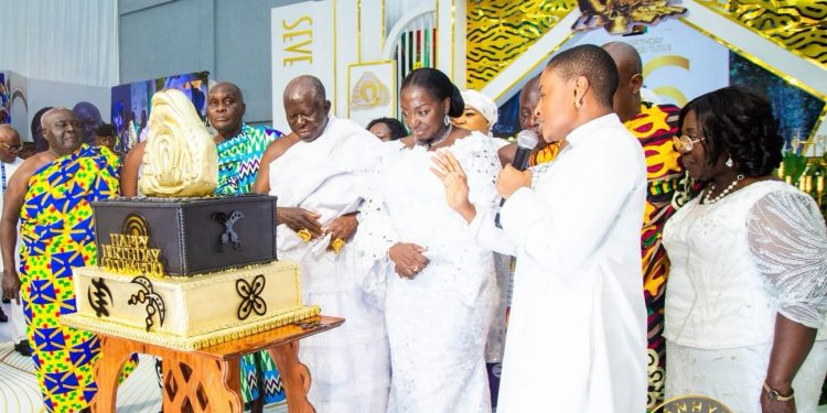 Asantehene Celebrates 76th Birthday with Grand Luncheon at Manhyia Palace